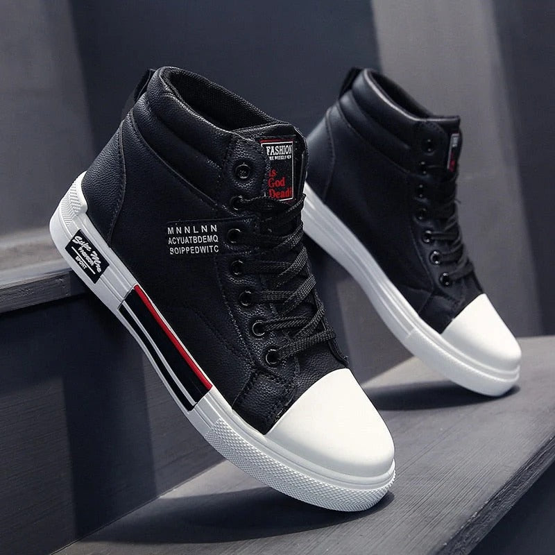 Carlos - Stilfulde High-Top-Sneakers til Herrer