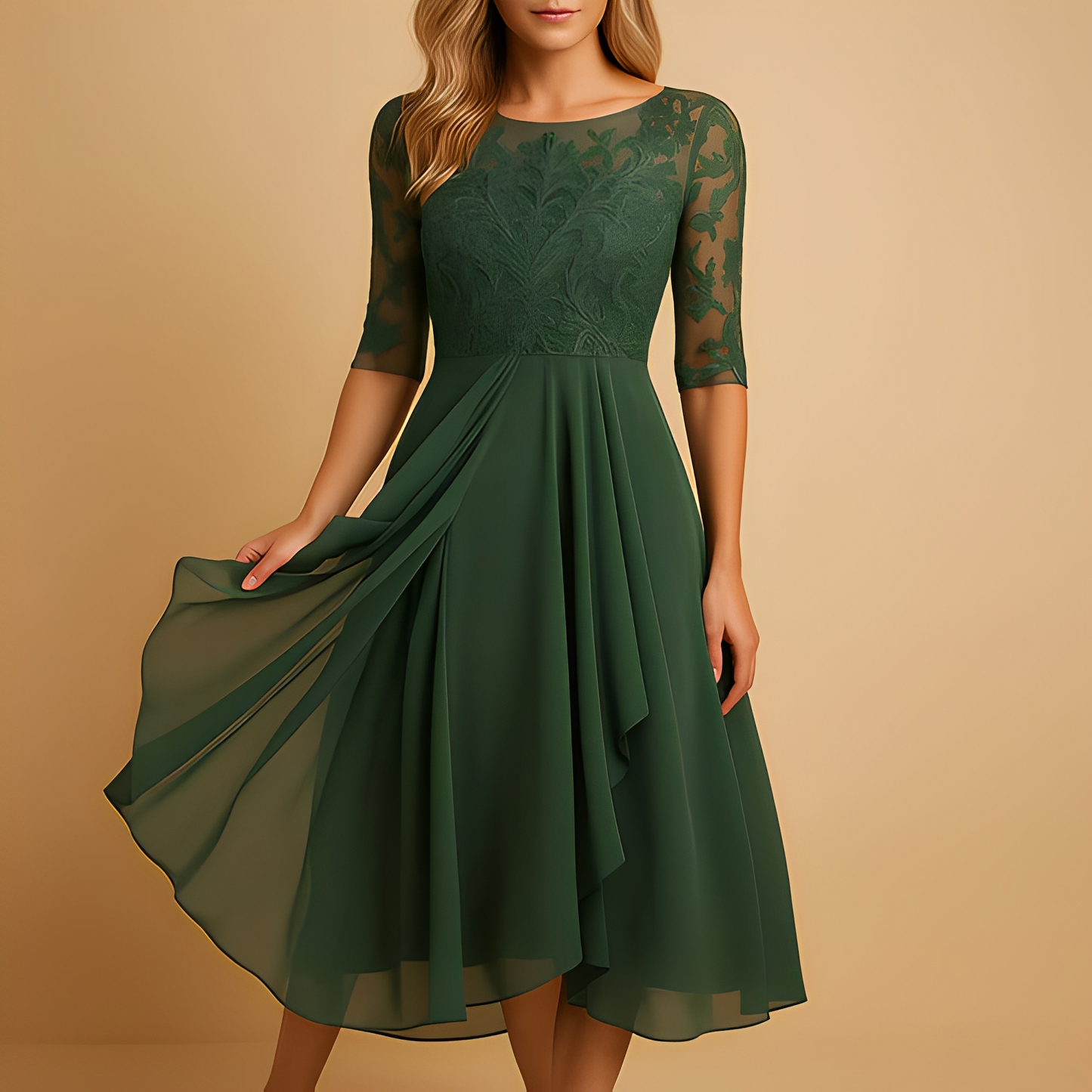 Aleka - Kjole elegant og stilet til kvinder