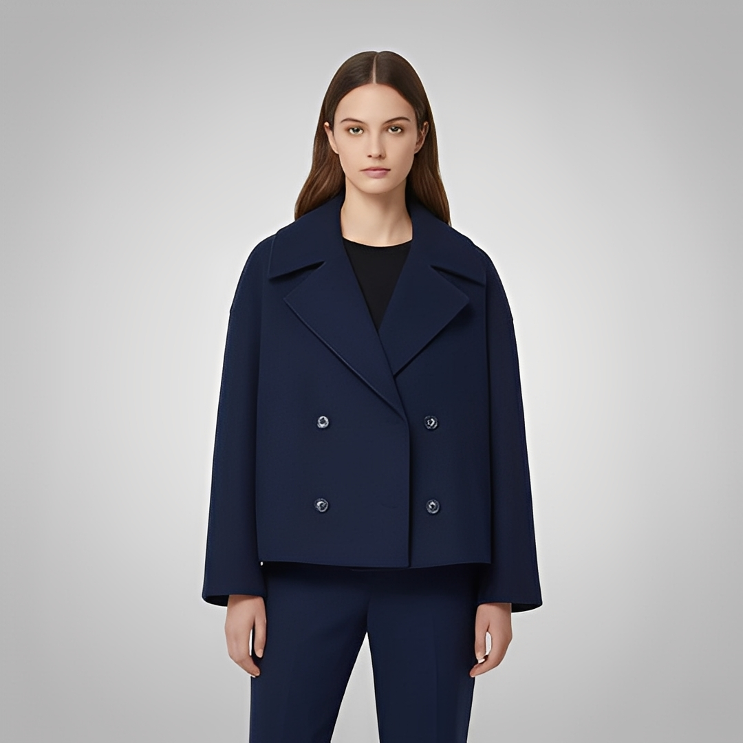 Éléna - Kort elegant frakke til kvinder