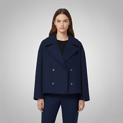 Éléna - Kort elegant frakke til kvinder