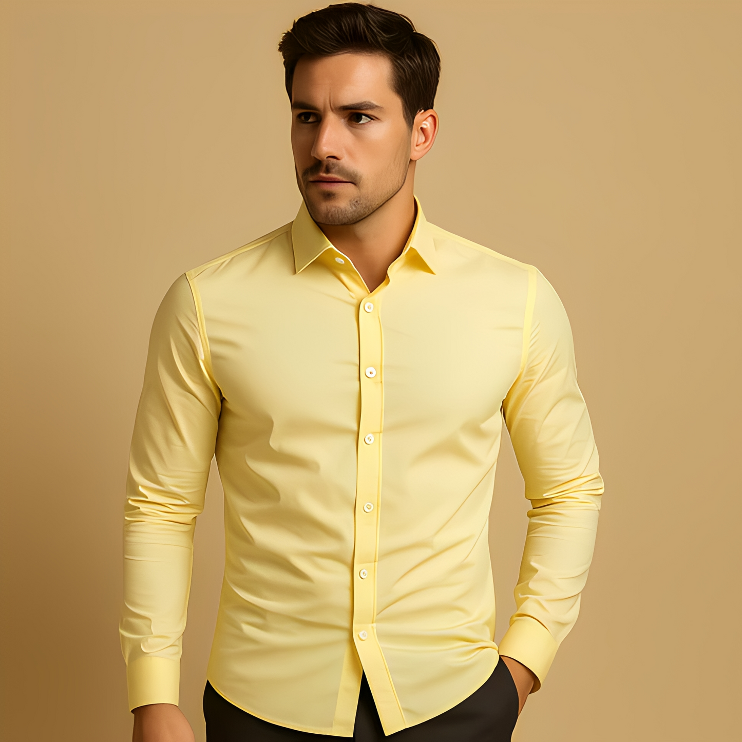 Alekto - Enkel og tilpasset skjorte til mænd